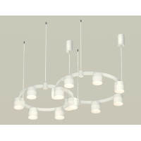 Комплект подвесного светильника Ambrella Light Techno Ring XR92081002 (A9208x2, C9236, C9231, N8402)