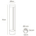 Ландшафтный светильник Arte Lamp New York A1645PA-1BK