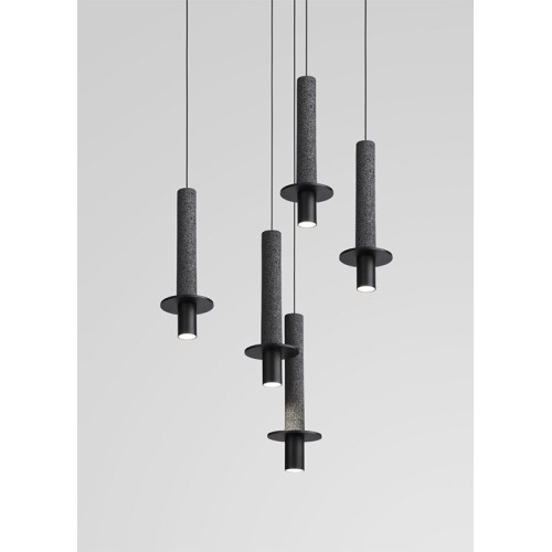 Подвесной светильник Delight Collection Meta 10704P black/grey