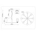 Подвесная люстра Ambrella Light High Light Modern LH11109