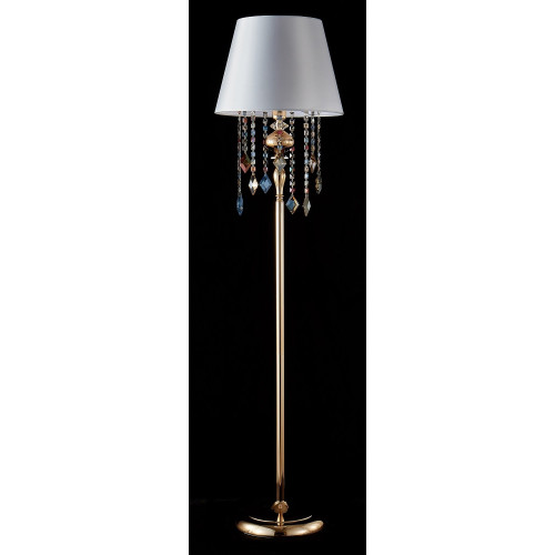 Торшер Crystal Lux Mercedes PT1 Gold/Color