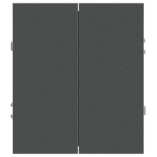 Переключатель Эра Arktik 16-1106-06 двойной 10АХ-250В графит Б0070369