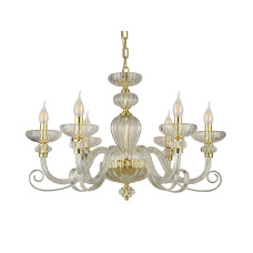 Подвесная люстра Newport 8626/C mat.soft gold clear М0071526
