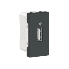 Розетка компьютерная USB Schneider Electric Unica New Modular NU342954