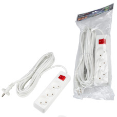 Удлинитель бытовой Uniel Ultra S-CU3-7B WHITE UL-00009997