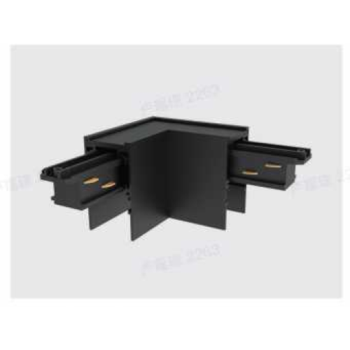 Коннектор Yeelight Pro E20 для магнитного трека, L-Тип, без токопровода, черный YLYPJ-0012