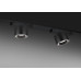 Трековый магнитный светильник iLedex Vision 4825-049-D74-10W-60DG-4000K-BK