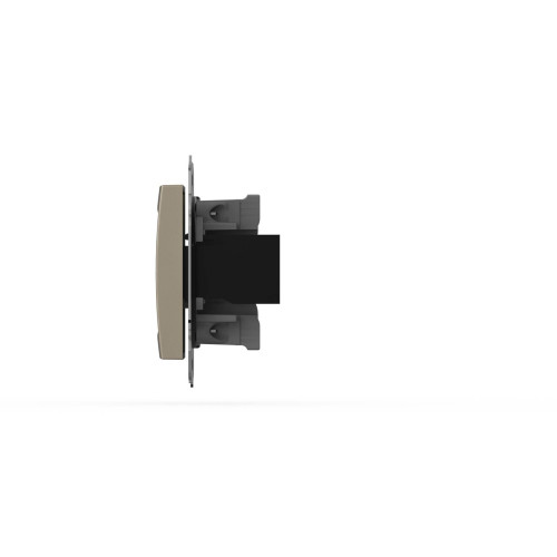 Розетка компьютерная двухместная (Cat 6) ELBI Zena Vega 609-012500-248