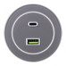 Трековая розетка Arte Milano Am-track-sockets-39 399732TS/USB-Type-C Grey