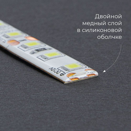 Светодиодная лента Feron LS613 120SMD(2835)/m 9.6W/m 12V 5m 4000К 51637