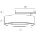 Трековый трехфазный светильник Quattro LED с управлением TRIAC Lightstar Alta Pro A5747TRIAC