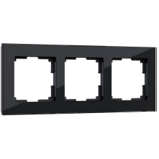 Рамка Werkel Favorit на 3 поста черный W0031108 4690389159787