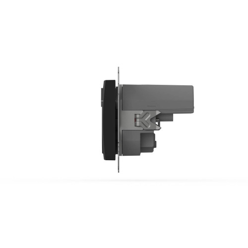 Розетка с заземлением и защитой от детей + два входа USB для заряда устройства ELBI Zena Vega 609-014800-317