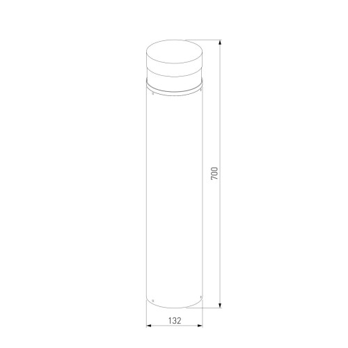 Ландшафтный светильник Elektrostandard 1532 TECHNO LED черный 4690389219184 a072085