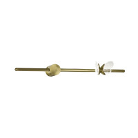 Настенный светильник AM Group MARIPOSA AP1 POLISHED GOLD