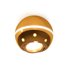 Накладной поворотный светильник с дополнительной подсветкой Ambrella Light Techno XS1105011 (C1105, N7004)