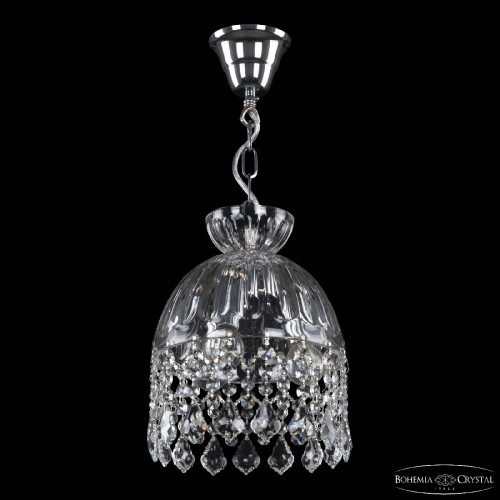 Подвесной светильник Bohemia Ivele Crystal 5478/22 Ni Clear/M-1H Leafs Подвесной светильник Bohemia Ivele Crystal 5478/22 Ni Clear/M-1H Leafs