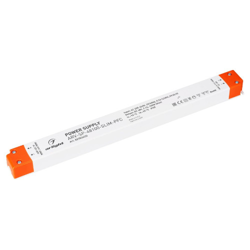 Блок питания Arlight ARV-SP-48100-SLIM-PFC (48V, 2.1A, 100W) 027836(2)