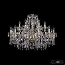 Подвесная люстра Bohemia Ivele Crystal 1403/12+6/300 G