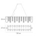 Подвесная люстра Arte Lamp Denebola A4074SP-12CC
