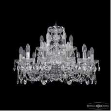 Подвесная люстра Bohemia Ivele Crystal 1402/12+6/240 Ni