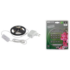 Светодиодная лента TDM Electric 12В 2835 4,8Вт/м 6000K 3м IP20 SQ0331-0224