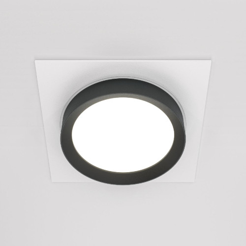 Встраиваемый светильник Maytoni Technical Hoop DL086-GX53-SQ-WB