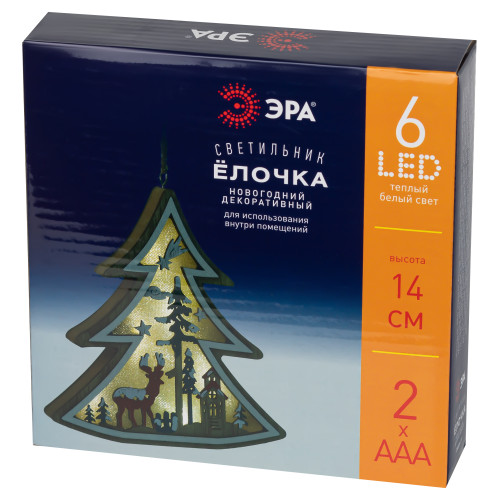 Новогодняя фигура Елочка Эра ENGDS-17 Б0056010