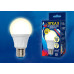 Лампа светодиодная диммируемая (UL-00004289) Uniel E27 12W 4000K матовая LED-A60 12W/4000K/E27/FR/DIM PLP01WH
