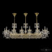 Подвесная люстра Bohemia Ivele Crystal 1453/14/195/1000 G