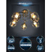 Потолочная люстра Seven Fires Mouzes SF3328/5C-CF-FGD-SMK