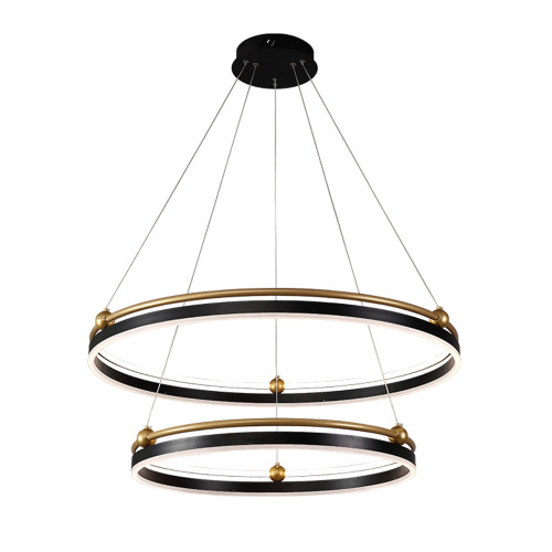 Подвесная люстра Crystal Lux FERNANDO SP123W LED  BLACK/GOLD Подвесная люстра Crystal Lux FERNANDO SP123W LED  BLACK/GOLD