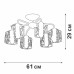 Потолочная люстра Vitaluce V4382-1/6PL