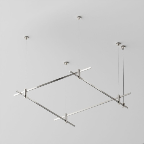 Основание на тросовых подвесах Hang для трековых светильников Maytoni Technical Flarity TFC-Flar-H04-PT Основание на тросовых подвесах Hang для трековых светильников Maytoni Technical Flarity TFC-Flar-H04-PT