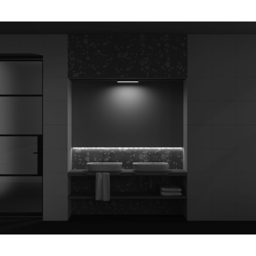 Трековый магнитный светильник Maytoni Basis TR080-1-18W3K-B