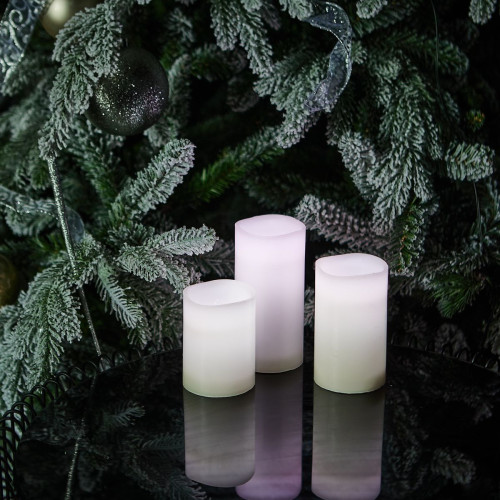 Набор свечей светодиодных Uniel ULD-F052 RGB RC CANDLE SET3 UL-00007259