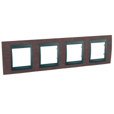 Рамка 4-постовая Schneider Electric Unica Top MGU66.008.2M4