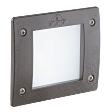 Уличный светодиодный светильник Ideal Lux Leti PT1 Square Grigio 096599