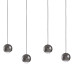 Подвесной светильник Lumien Hall Danay LH8027/5P-BK-PBK