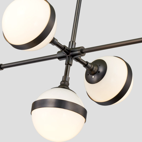 Люстра на штанге Delight Collection Peggy 9252P/5L black
