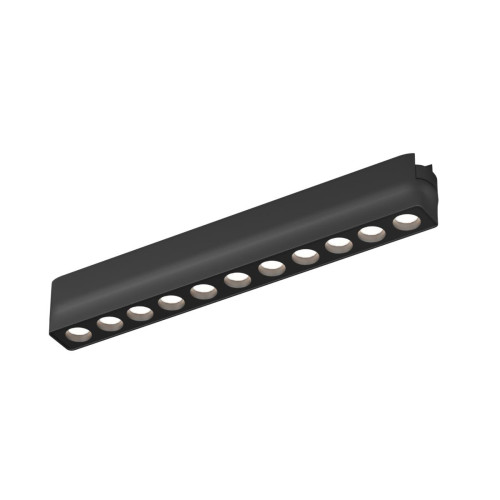 Трековый магнитный однофазный светильник Denkirs Air grill DK5365-BK