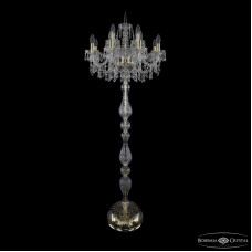 Торшер Bohemia Ivele Crystal 1403T1/8+4/195-165 G
