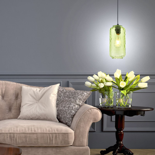 Подвесной светильник Escada Rise 10177/1S Black/Green Подвесной светильник Escada Rise 10177/1S Black/Green