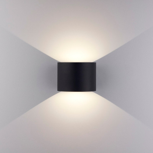 Уличный настенный светодиодный светильник Elektrostandard 1518 Techno LED Blade черный 4690389108938