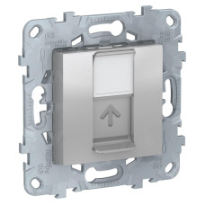 Розетка компьютерная RJ45 Schneider Electric Unica New Cat. 5e UTP NU541130