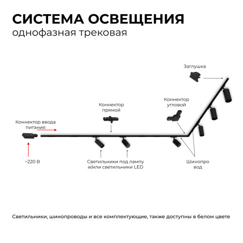 Коннектор Т-образный Apeyron 09-125