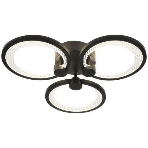 Потолочный светильник Эра Модерн Odry CLL-1-46W 3K-6,5K RC BK