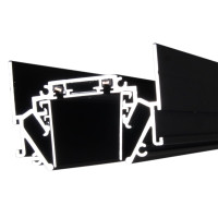 Магнитный шинопровод для натяжных потолков (гарпун) Reluce RL 06300 track rail 3000mm BK