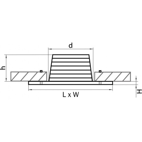 Подсветка ступеней лестницы Lightstar Leddy 212182