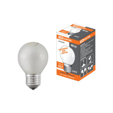 Лампа накаливания TDM Electric E27 40W матовая SQ0332-0006